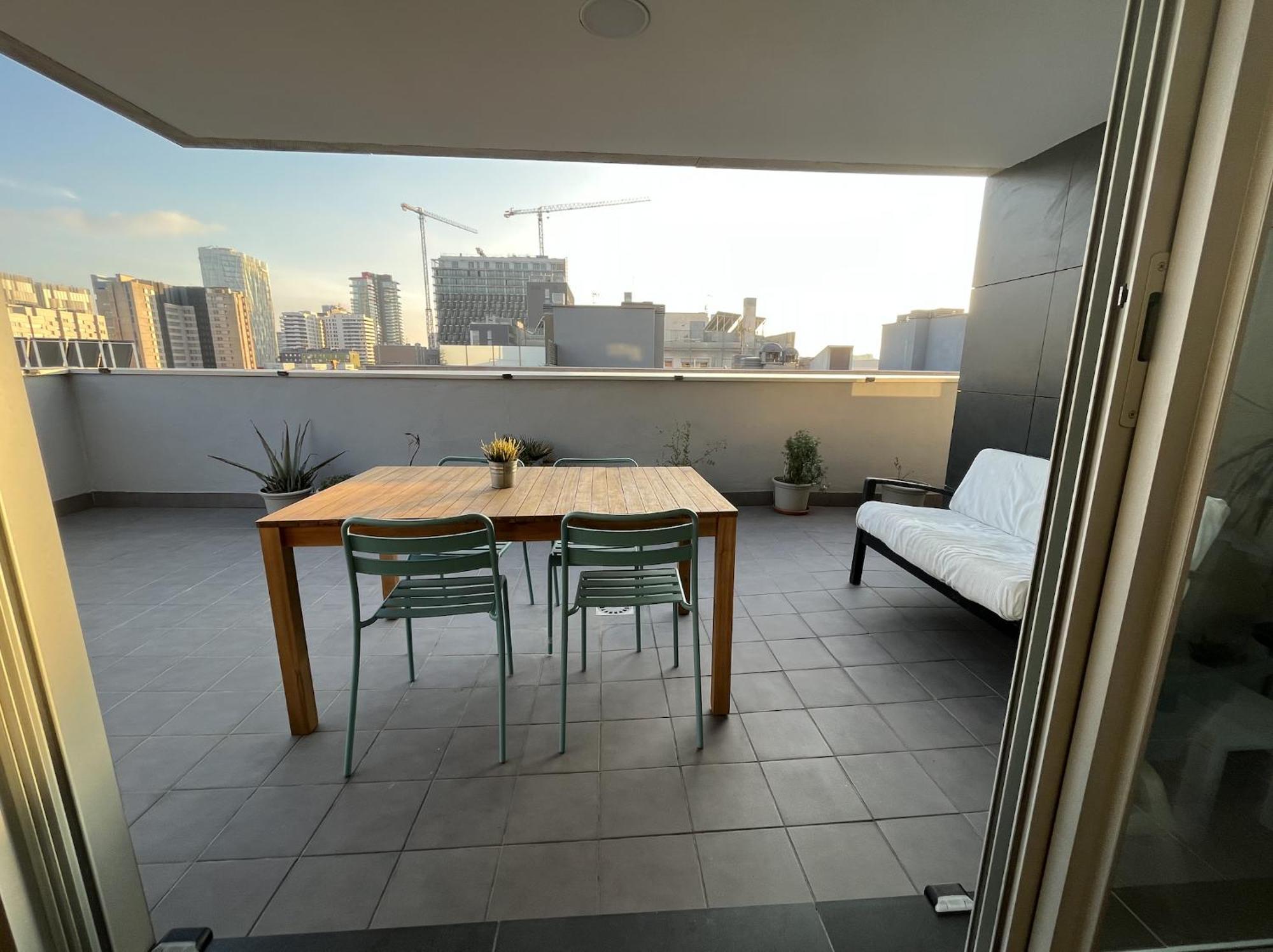 Beach & Culture Barcelona Port Forum Penthouse Apartment Sant Adria de Besos Exterior photo